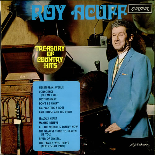 Roy Acuff Treasury Of Country Hits vinyl LP album (LP record) UK RPULPTR535700