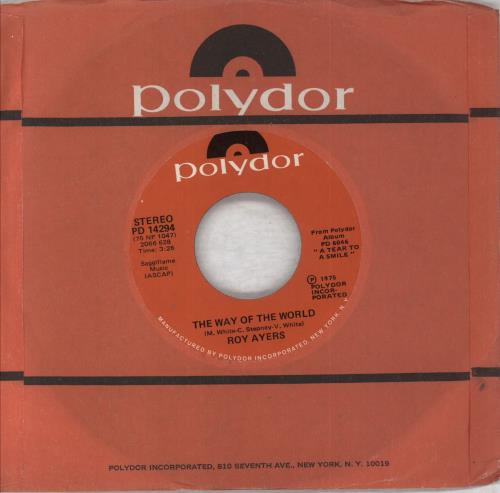 Roy Ayers 2000 Black 7" vinyl single (7 inch record / 45) US RA107BL825985