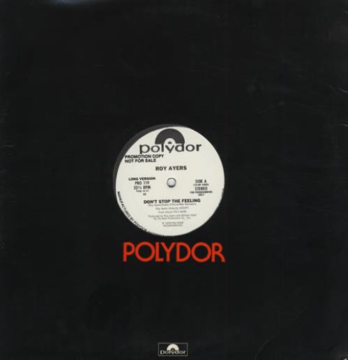 Roy Ayers Don't Stop The Feeling 12" vinyl single (12 inch record / Maxi-single) US RA112DO433749