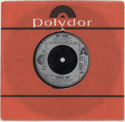 Roy Ayers Running Away 7" vinyl single (7 inch record / 45) UK RA107RU740016