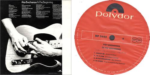 Roy Buchanan In The Beginning + Obi-Strip vinyl LP album (LP record) Japanese YBULPIN209483