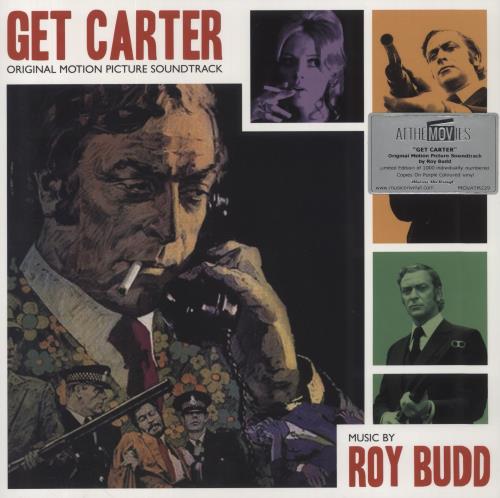 Roy Budd Get Carter - Purple Vinyl vinyl LP album (LP record) UK RA9LPGE852441