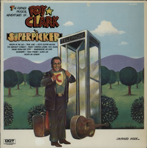Roy Clark Superpicker vinyl LP album (LP record) US ASQLPSU599565