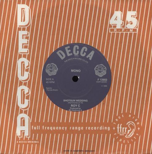 Roy 'C' Shotgun Wedding - 1982 7" vinyl single (7 inch record / 45) UK RY507SH740603