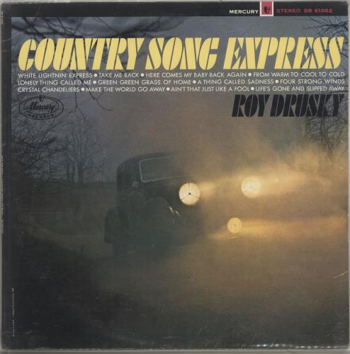 Roy Drusky Country Song Express vinyl LP album (LP record) US RYSLPCO699643