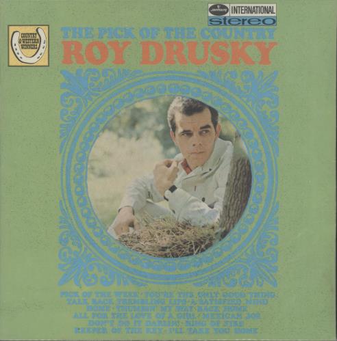 Roy Drusky The Pick Of The Country vinyl LP album (LP record) US RYSLPTH699675