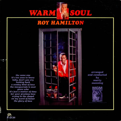 Roy Hamilton Warm Soul vinyl LP album (LP record) US R\HLPWA529058