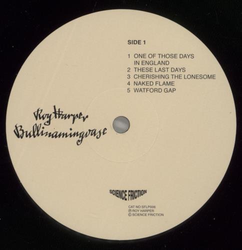 Roy Harper Bullinamingvase vinyl LP album (LP record) UK ROYLPBU890089