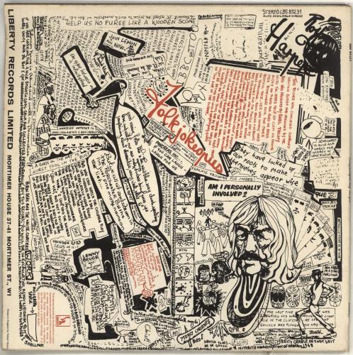 Roy Harper Folkjokeopus - Orange Label - WOL vinyl LP album (LP record) UK ROYLPFO718144