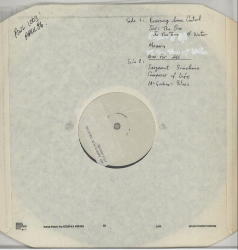 Roy Harper Folkjokeopus - Test Pressing vinyl LP album (LP record) UK ROYLPFO651487