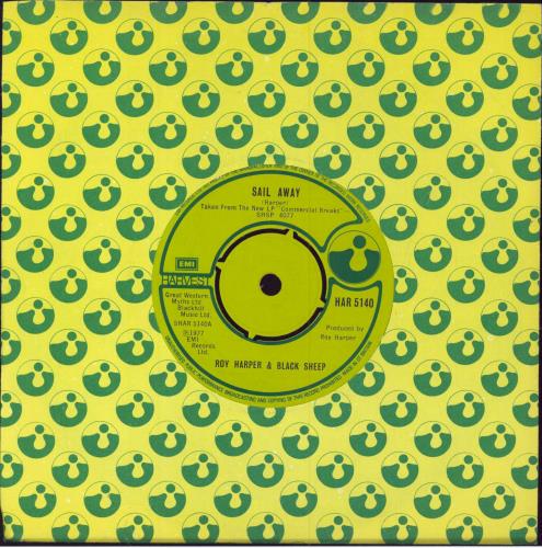 Roy Harper Sail Away 7" vinyl single (7 inch record / 45) UK ROY07SA594819