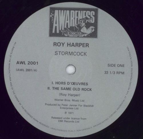 Roy Harper Stormcock vinyl LP album (LP record) UK ROYLPST827873
