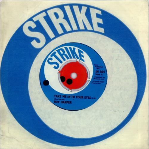 Roy Harper Take Me In To Your Eyes 7" vinyl single (7 inch record / 45) UK ROY07TA452105