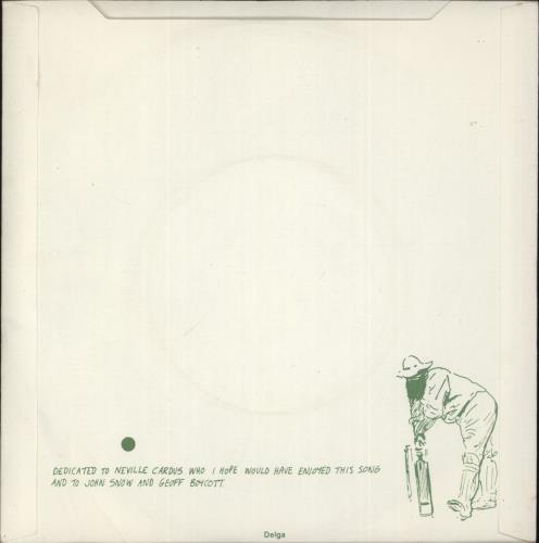 Roy Harper When An Old Cricketer Leaves The Crease 7" vinyl single (7 inch record / 45) UK ROY07WH562813