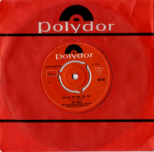 Roy Hudd The Day We Won The Cup 7" vinyl single (7 inch record / 45) UK HU607TH567303