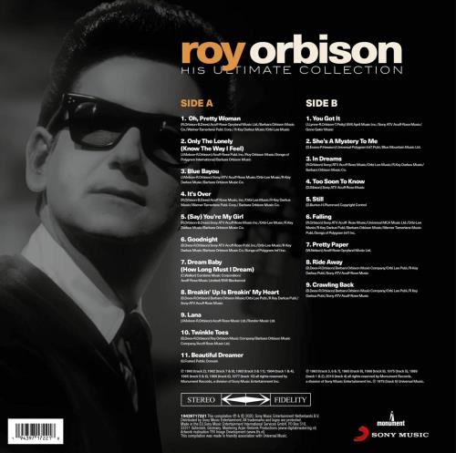 Roy Orbison His Ultimate Collection - Black Vinyl - Sealed vinyl LP album (LP record) UK RYOLPHI875772