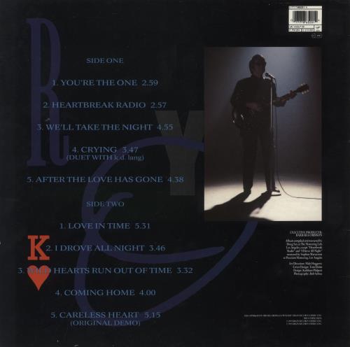 Roy Orbison King Of Hearts vinyl LP album (LP record) UK RYOLPKI529634