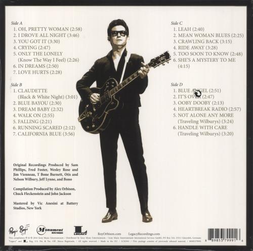Roy Orbison The Ultimate Collection - Sealed 2-LP vinyl record set (Double LP Album) UK RYO2LTH852453