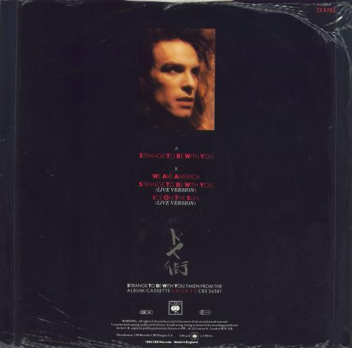 Roy White Strange To Be With You 12" vinyl single (12 inch record / Maxi-single) UK RV712ST795944