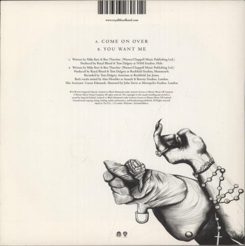 Royal Blood Come On Over 7" vinyl single (7 inch record / 45) UK R-807CO632720