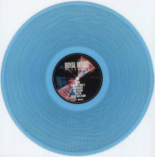 Royal Blood Typhoons - Translucent Blue Vinyl - Assai Numbered vinyl LP album (LP record) UK R-8LPTY873485