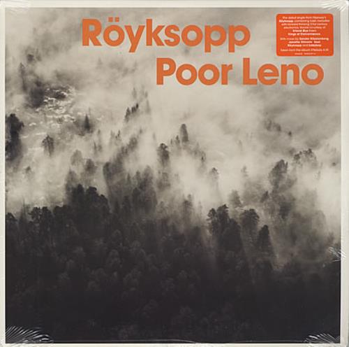 Royksopp Poor Leno 12" vinyl single (12 inch record / Maxi-single) US YKS12PO378767