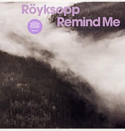 Royksopp Remind Me 12" vinyl single (12 inch record / Maxi-single) UK YKS12RE221349