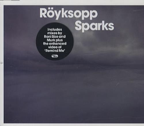 Royksopp Sparks CD single (CD5 / 5") UK YKSC5SP334066