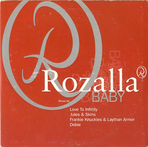 Rozalla Baby CD single (CD5 / 5") Australian ROZC5BA597938