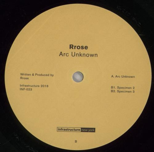 Rrose Arc Unknown 12" vinyl single (12 inch record / Maxi-single) US 8TX12AR860171