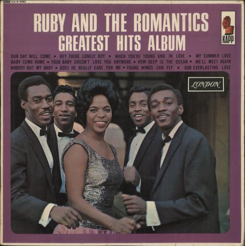 Ruby And The Romantics Greatest Hits Album vinyl LP album (LP record) UK R2YLPGR720147