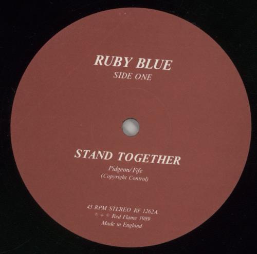 Ruby Blue Stand Together vinyl LP album (LP record) UK RBYLPST860352