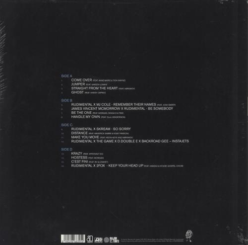 Rudimental Ground Control - Teal Vinyl - Sealed 2-LP vinyl record set (Double LP Album) UK XUD2LGR869028