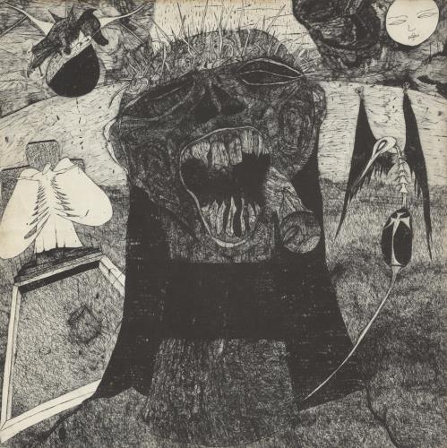 Rudimentary Peni Death Church - VG vinyl LP album (LP record) UK R75LPDE874263