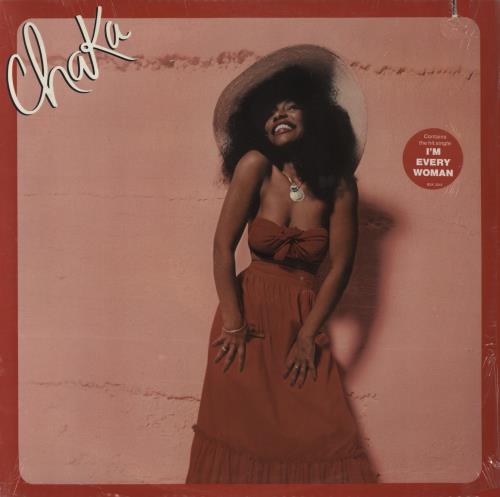 Rufus & Chaka Khan Chaka - stickered shrink vinyl LP album (LP record) US KHALPCH792902