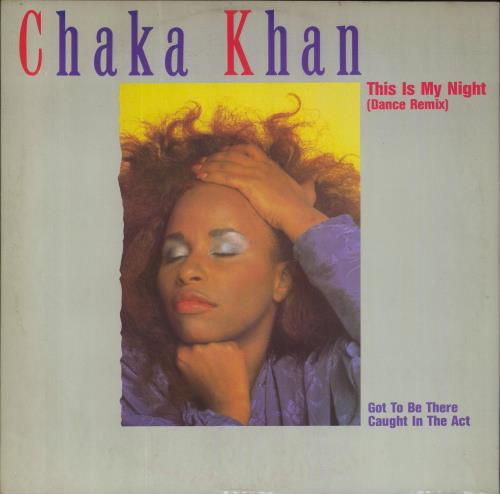 Rufus & Chaka Khan This Is My Night 12" vinyl single (12 inch record / Maxi-single) UK KHA12TH35583