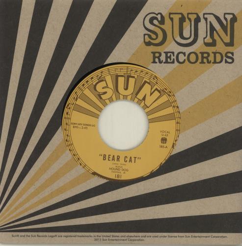 Rufus Thomas Bear Cat 7" vinyl single (7 inch record / 45) US RFT07BE683673