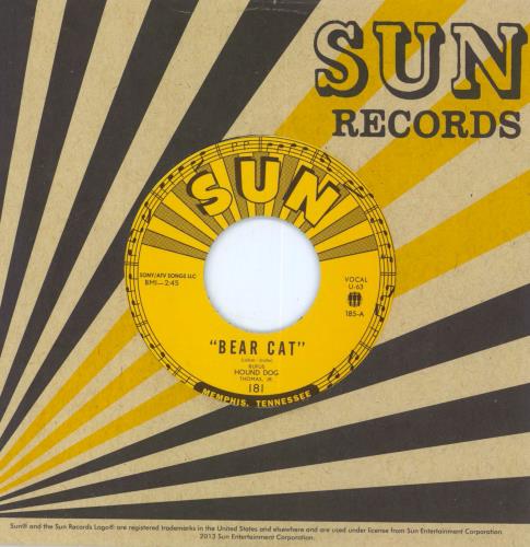 Rufus Thomas Bear Cat 7" vinyl single (7 inch record / 45) US RFT07BE808574
