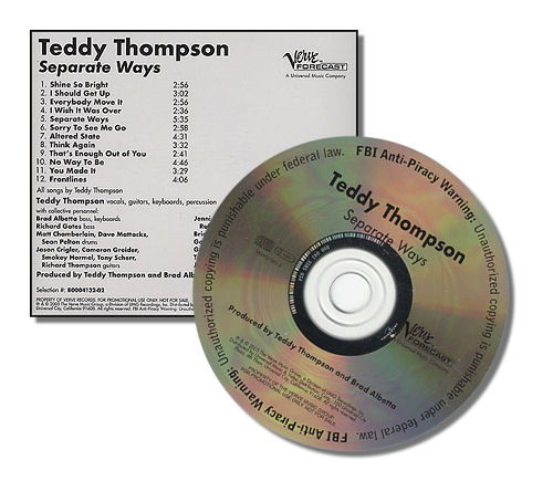 Rufus Wainwright Separate Ways CD single (CD5 / 5") US RFWC5SE372085