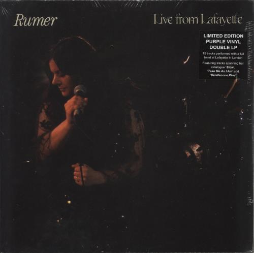 Rumer Live From Lafayette 2-LP vinyl record set (Double LP Album) UK R0V2LLI875758