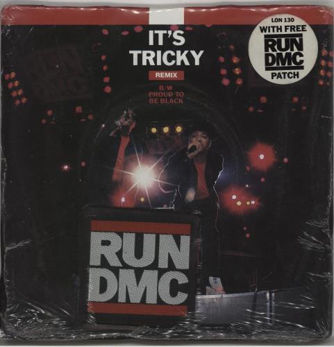 Run DMC It's Tricky + Patch - Sealed 7" vinyl single (7 inch record / 45) UK RMC07IT759893