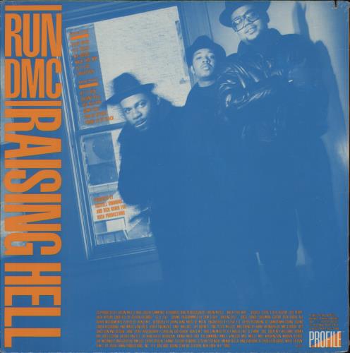 Run DMC Raising Hell + Shrinkwrap vinyl LP album (LP record) US RMCLPRA737788