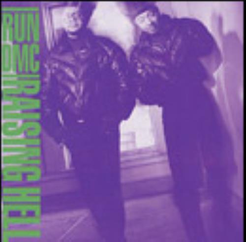 Run DMC Raising Hell CD album (CDLP) UK RMCCDRA255730