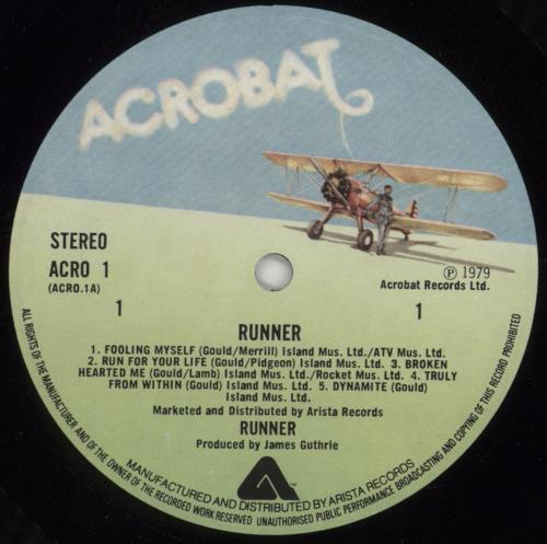 Runner Runner vinyl LP album (LP record) UK RU3LPRU445489