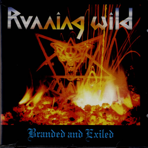Running Wild Branded And Exiled CD album (CDLP) German R56CDBR574198