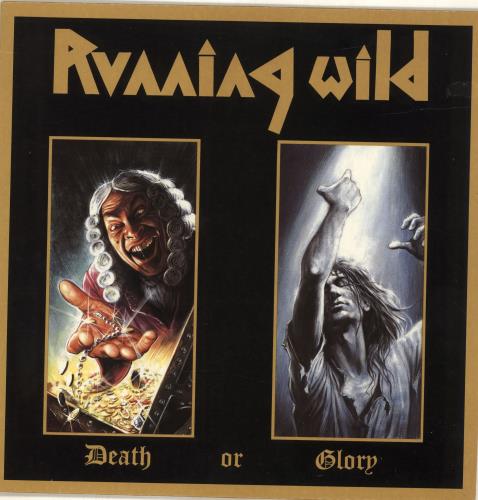 Running Wild Death Or Glory vinyl LP album (LP record) Spanish R56LPDE688739