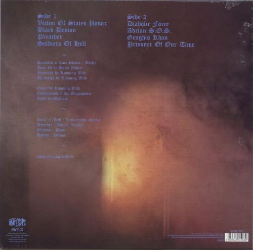 Running Wild Gates To Purgatory vinyl LP album (LP record) German R56LPGA824669