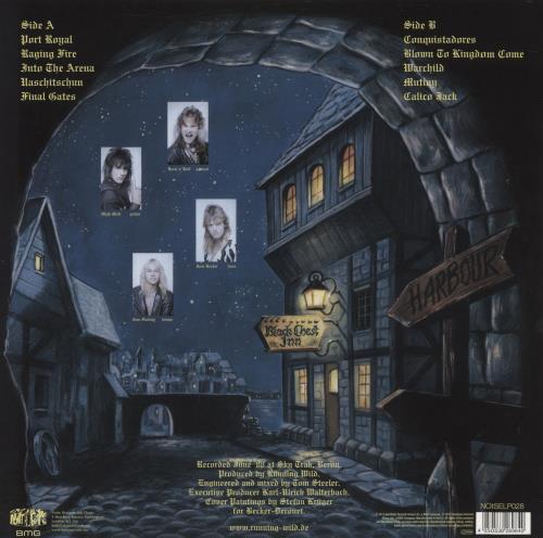 Running Wild Port Royal vinyl LP album (LP record) UK R56LPPO826752