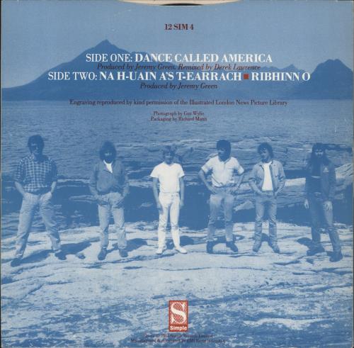 Runrig Dance Called America - EX 12" vinyl single (12 inch record / Maxi-single) UK RUN12DA95997