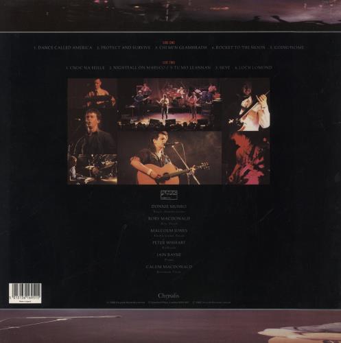 Runrig Once In A Lifetime - Smooth Sleeve vinyl LP album (LP record) UK RUNLPON836699